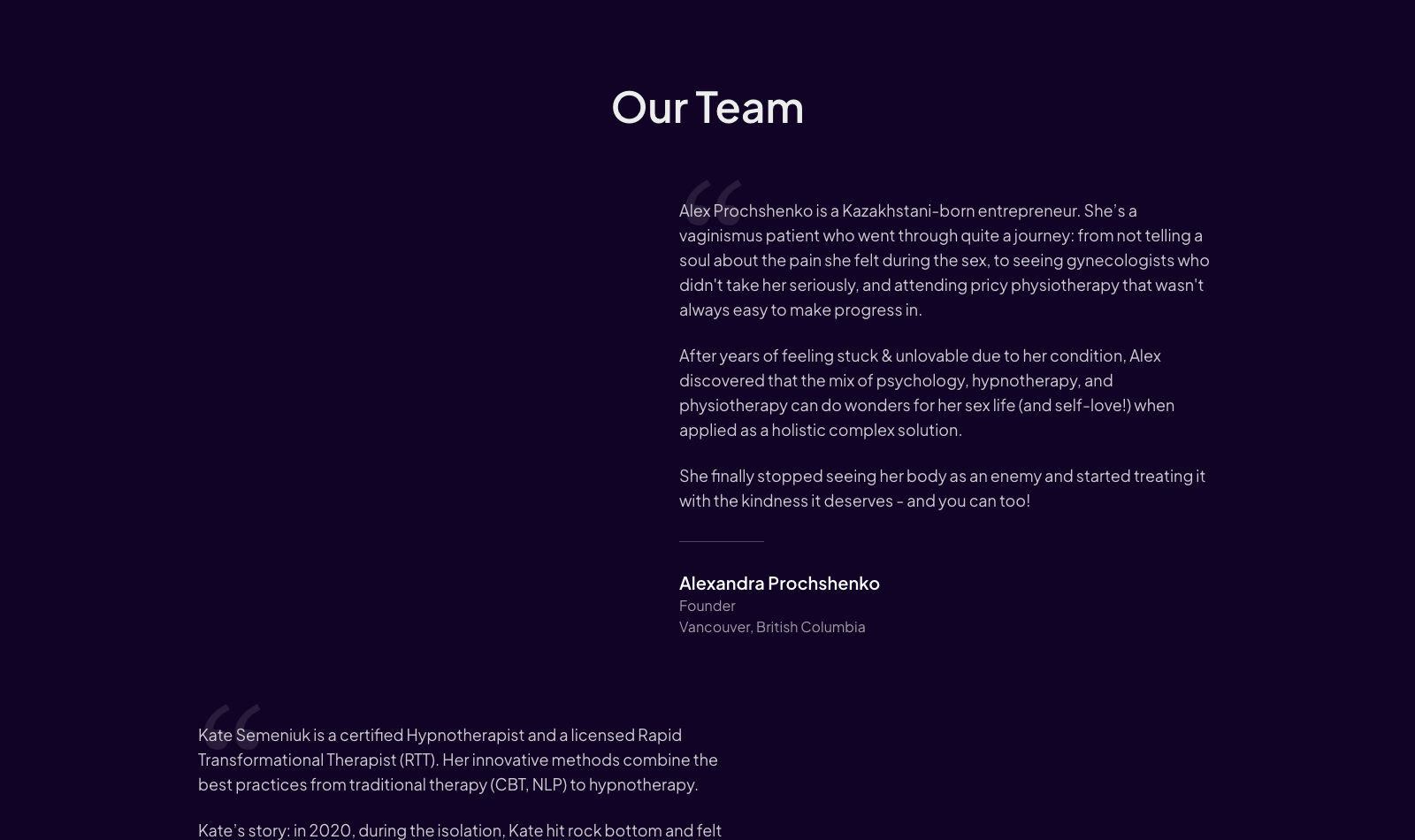 Our Team
