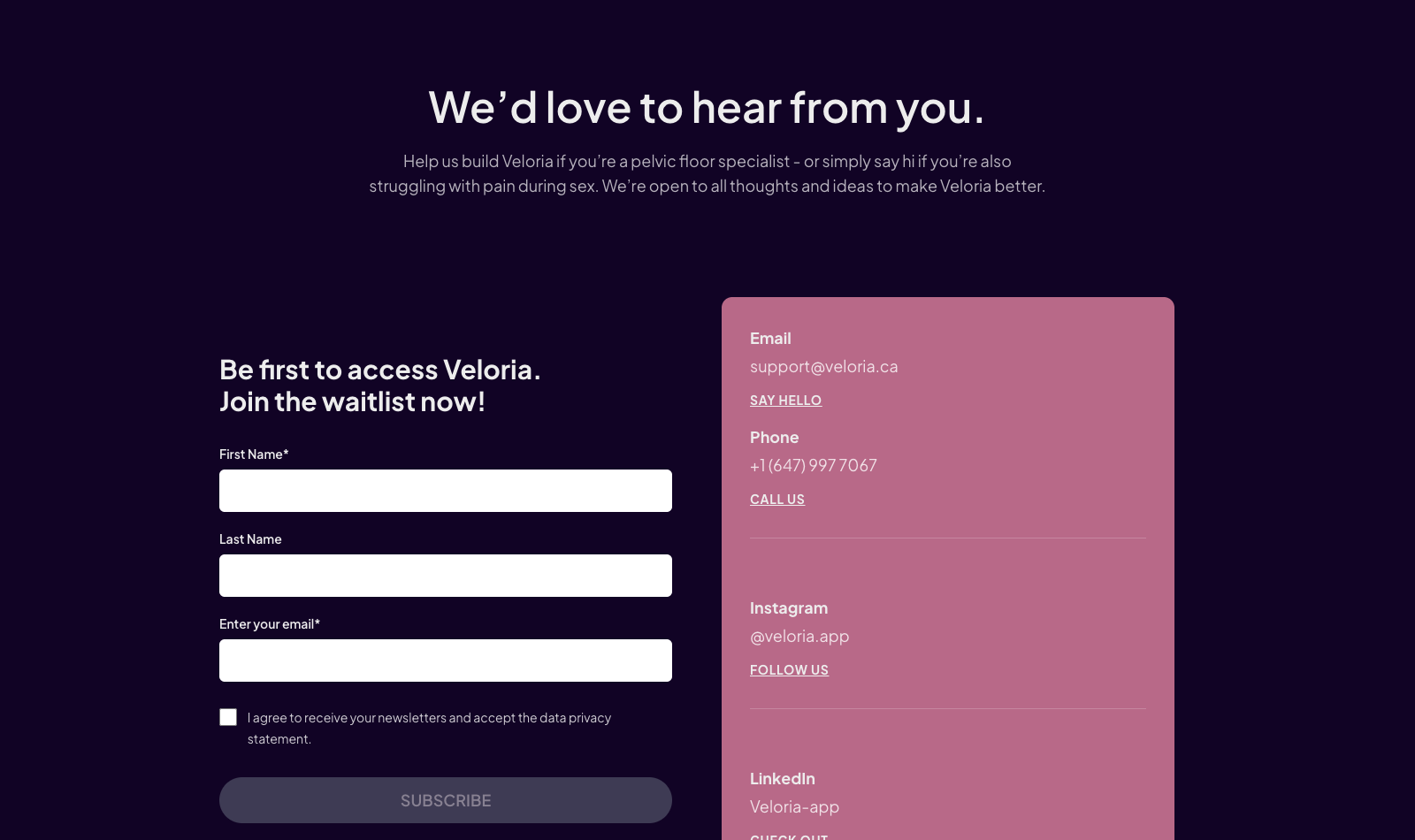 Waitlist